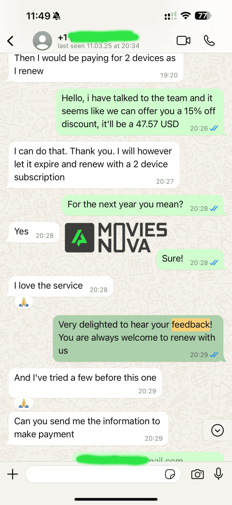 Customer feedback 5 star rating in canada