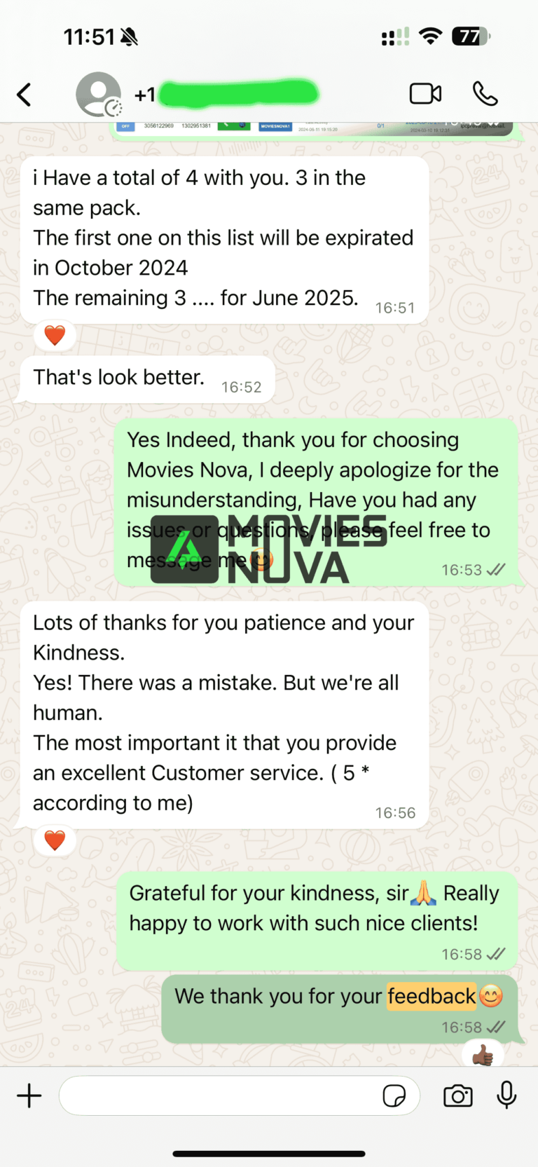 Customer feedback 5 star rating in canada